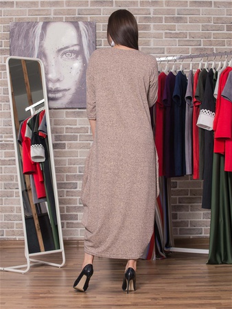 Платье П-436_темно-синий