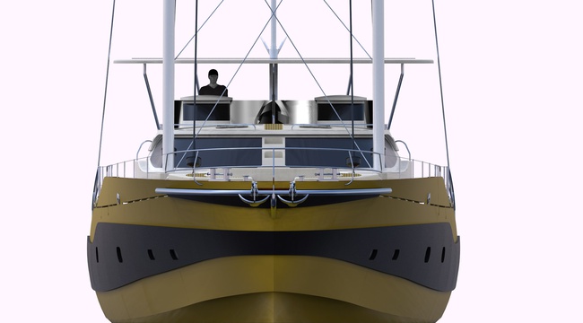 Парусно моторная яхта Rex 24м