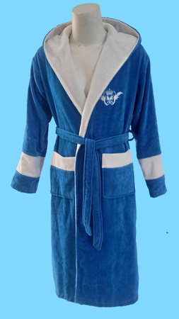 Бархатные халаты с двойным капюшоном