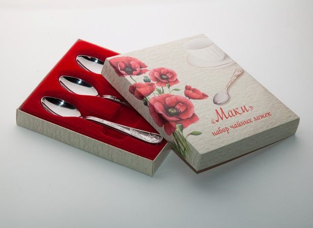 Набор 6 предметов М-29 "Маки" чайный