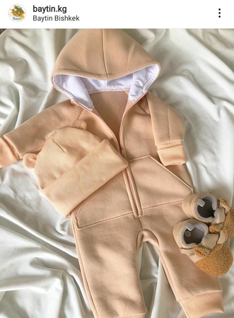 Overalls. Sizes: 68, 74, 80, 86.