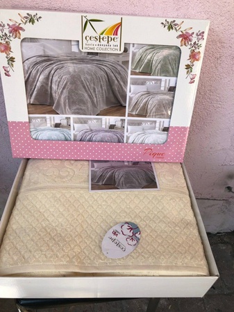 yatak örtüsü havlu