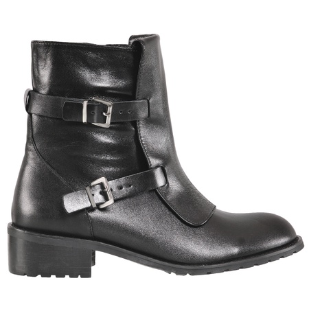 Женские ботинки, натуральная кожа <G908>