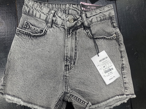Женские шорты джинсовые