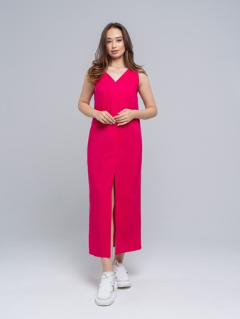 Сарафан. Ткань: Лён