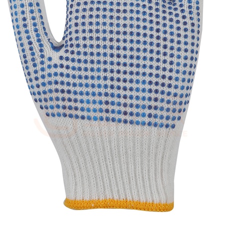Рабочие перчатки с ПВХ волнами и точками