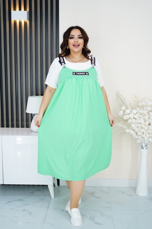 Сарафан + футболка №0166