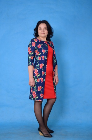 Платье двойка обманка