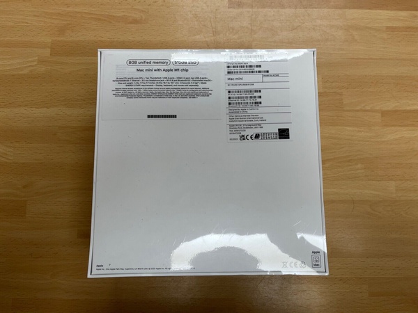 Apple Mac Mini с чипом M1, объединенной памятью 8 ГБ и твердотельным накопителем на 512 ГБ