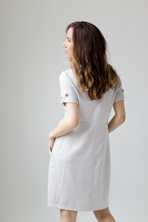 Gençlik elbisesi &quot;Christina&quot; (keten)