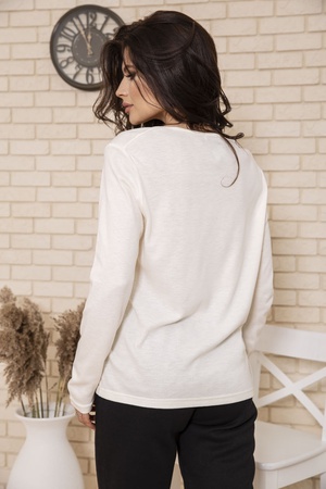 ЛОНГСЛИВ ЖЕНСКИЙ 129R1988 ЦВЕТ МОЛОЧНЫЙ