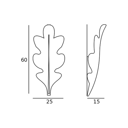 Гипсовый бра SV 7313
