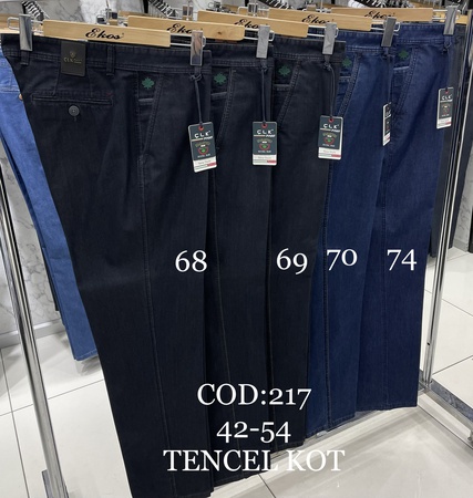 ДЖИНСЫ ТЕНСЕЛ КЛАССИЧЕСКИЕ( 217)
