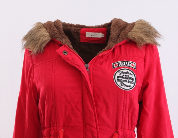 Новый Модный Плюс Размер 16 Цветов Толстые Пиджаки Твердый Меховой Воротник Зимние Парки Женские Пальто