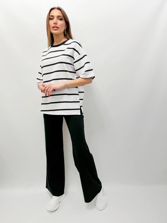 Базовый костюм в полоску