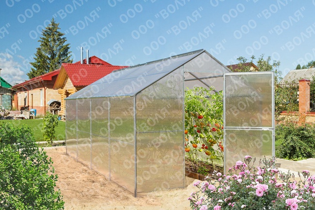 Теплица "Дельта" из оцинкованной трубы