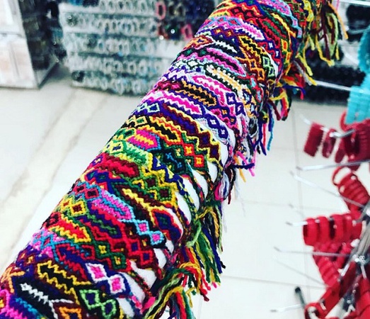 Браслет Красочная Пряжа