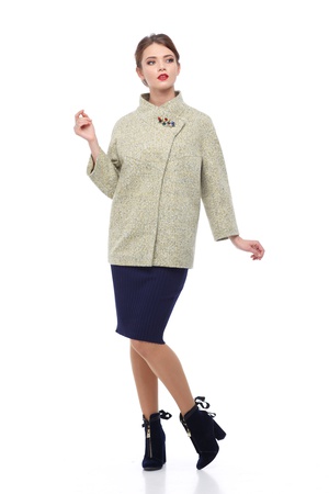 Пальто Либерти, пальтовый трикотаж