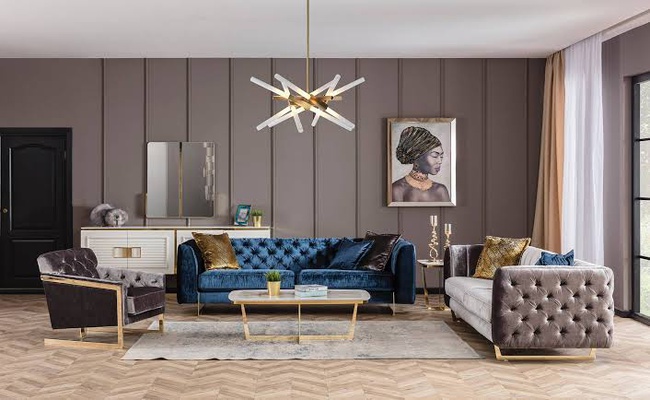 Altoss Chester Sofa Set 3+3+1