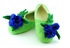 Slippers for women "Cornflower"