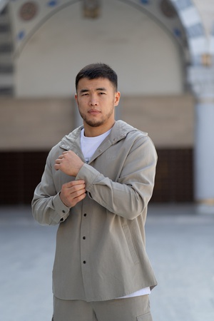 Рубашка 5AW-425 L.Haki