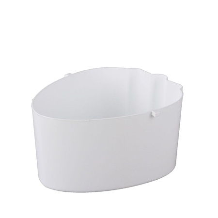 Контейнер "Клубника" (люкс) со вставкой (белый)