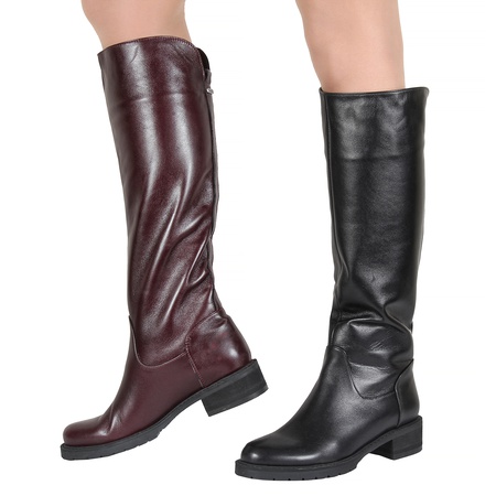 Женские сапоги, натуральная кожа <G5703>