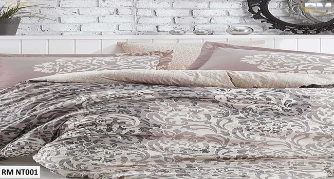 FLANEL DOUBLE BED LINEN SET