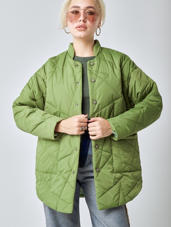 Kadın yarı sezon kapitone ceket