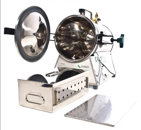 Laboratuvar için 10 litre kapasiteli otoklav