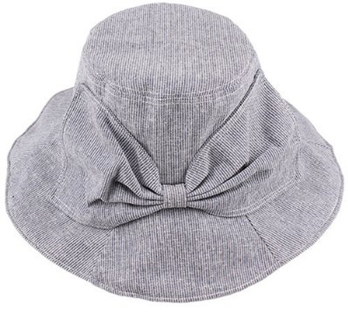 Женская шляпа с бантом