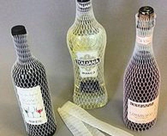 Сетка для защиты/декора бутылок