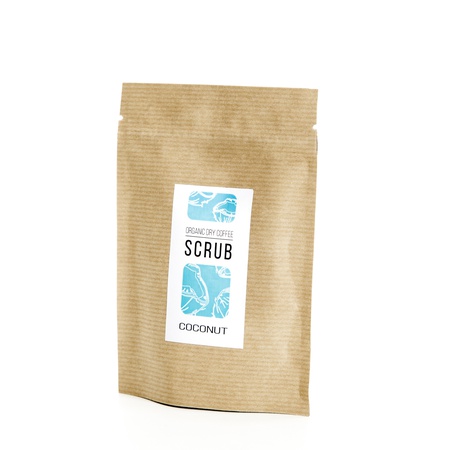 天然干咖啡擦洗香气的椰子50克。