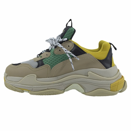 Женские кроссовки Баленсиага Triple S Yellow оптом в Москве