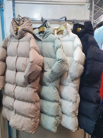 Курточки длинные одеяло