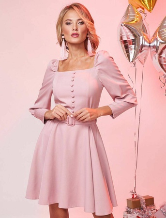 Платье однотон 0019