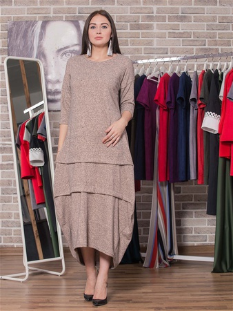 Платье П-436_темно-синий