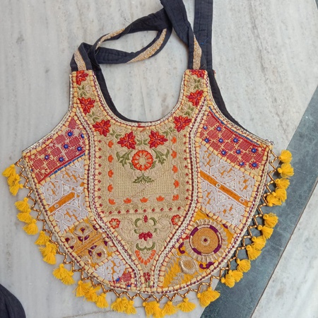 Пэчворк ручной работы богемная винтажная сумка Banjara Tribal Bag Винтажная переработанная сумка через плечо