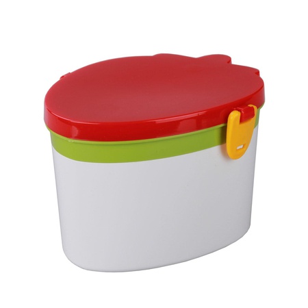 Контейнер "Клубника" со вставкой (белый)