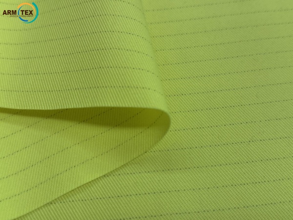ARMTEX VIS-FR 340 STRONG – Огнестойкая Саржа 2/2  Сигнальный Жёлтый