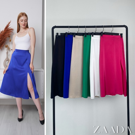 Юбка с разрезом