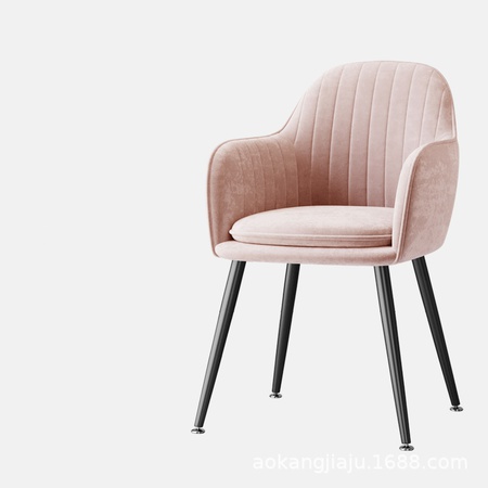 Kadife Döşemeli Yemek Sandalyesi