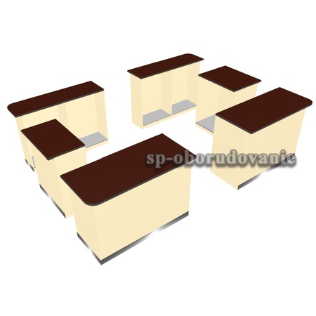 Island counter Coffee to go