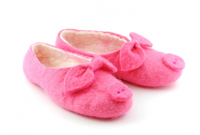 نعال من اللباد "Piggy"