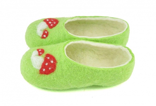 Keçe terlikler &quot;Mantarlar&quot;