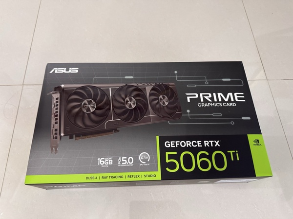 ASUS GeForce RTX 5060 Ti Prime OC GDDR7 16GB Graphics Card