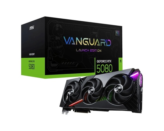 GeForce RTX 5080 16G VANGUARD SOC LAUNCH EDITION Graphics card