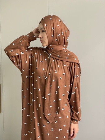 Комплект Платье с платком