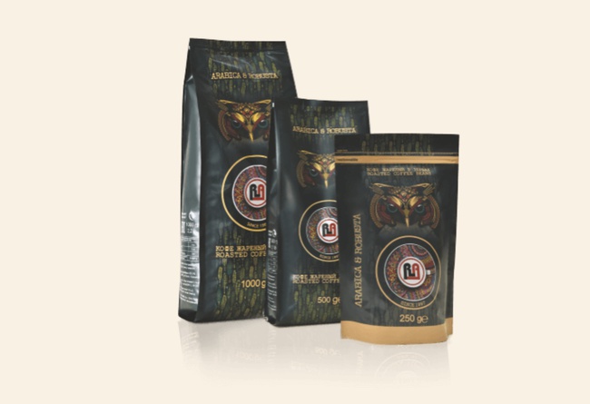 Kahve çekirdekleri Royal Armenia Arabica ve Robusta