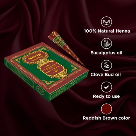 Neeta-Mehendi-Cone 12Pcs